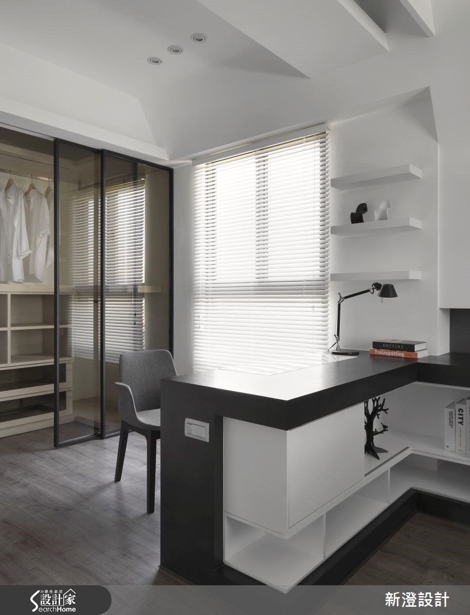 34坪預售屋＿現代風書房更衣間案例圖片＿新澄設計＿新澄_13之4439