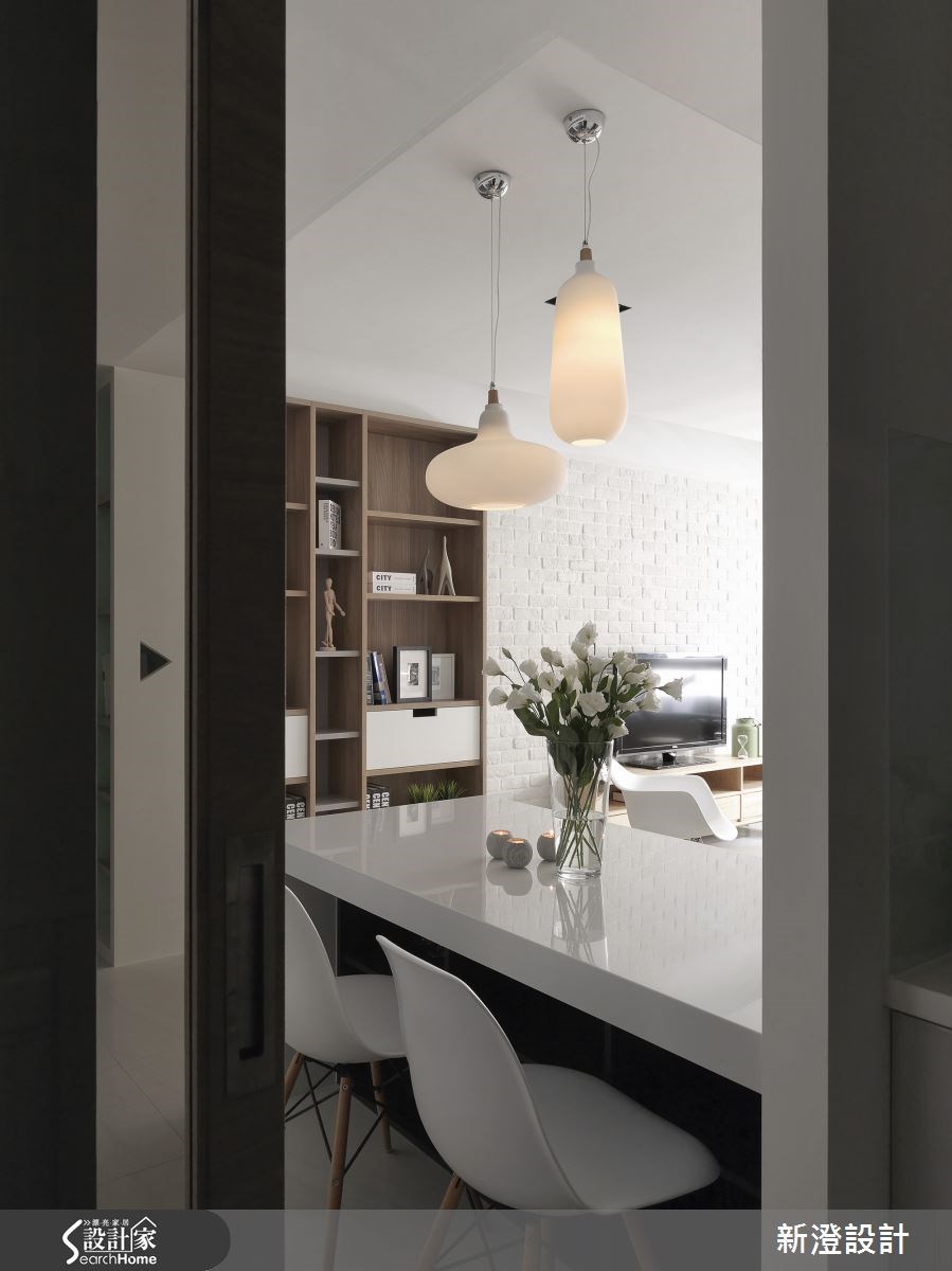 32坪新成屋(5年以下)＿北歐風餐廳案例圖片＿新澄設計＿新澄_14之4