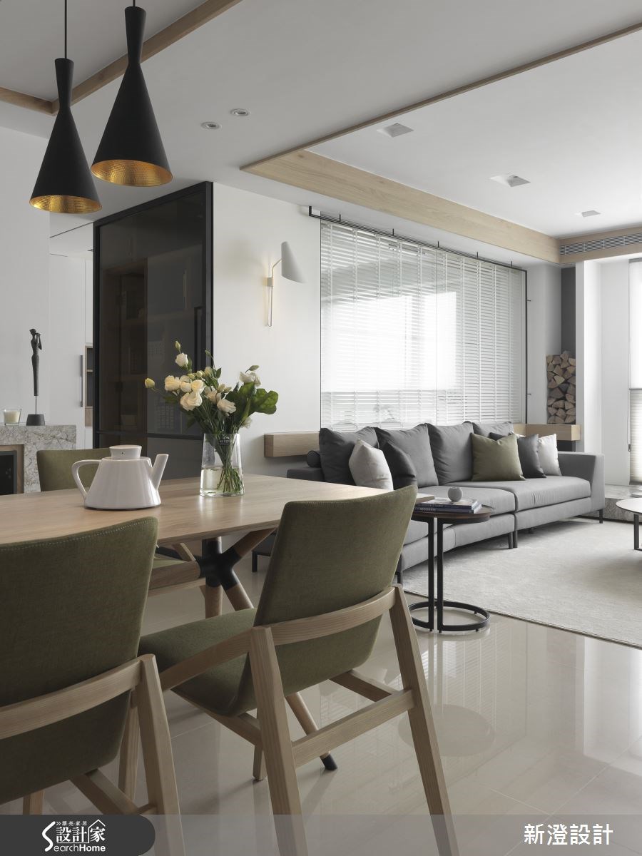 63坪新成屋(5年以下)＿現代風客廳餐廳案例圖片＿新澄設計＿新澄_17之9