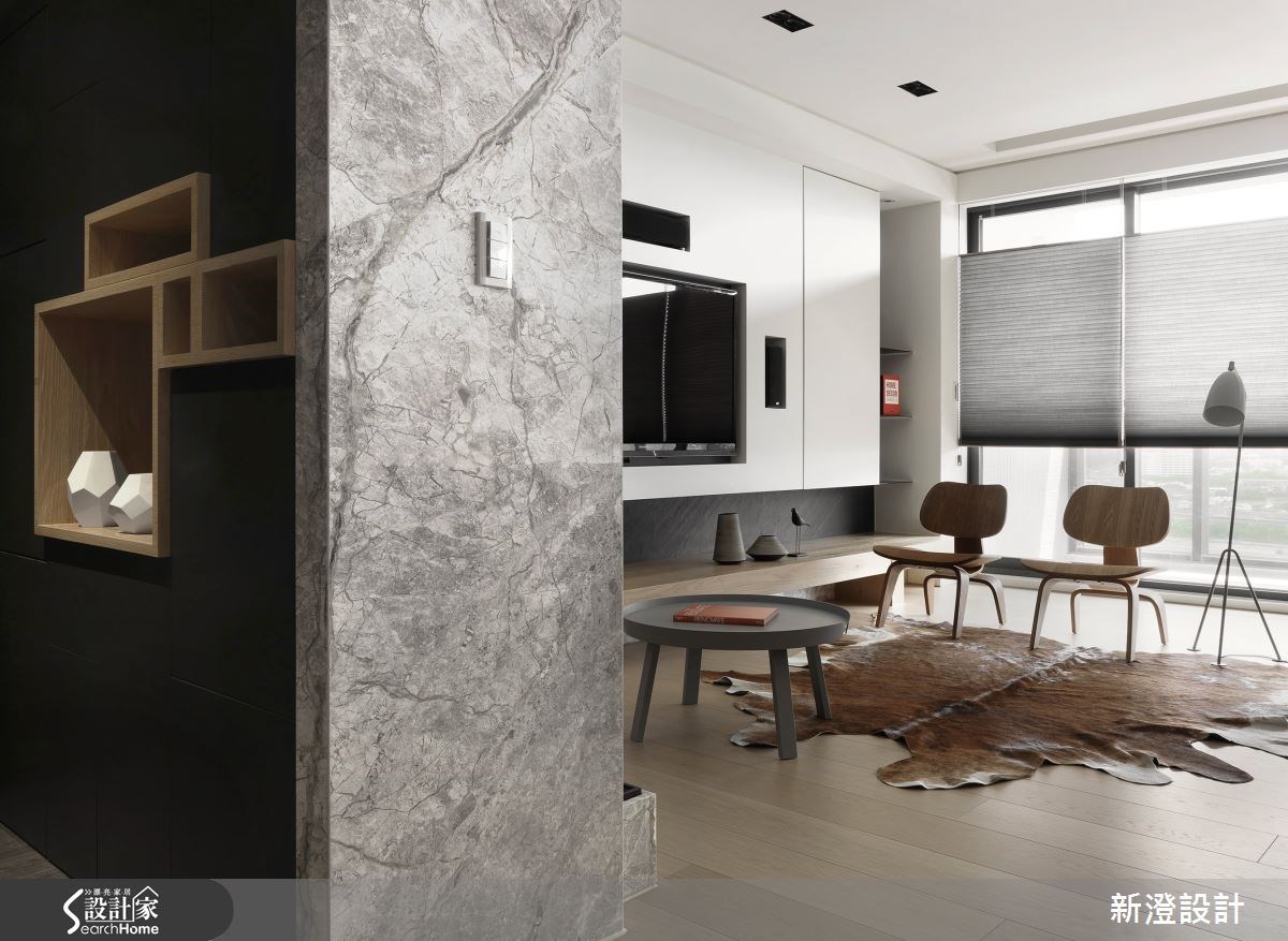 72坪新成屋(5年以下)＿北歐風客廳案例圖片＿新澄設計＿新澄_18之3