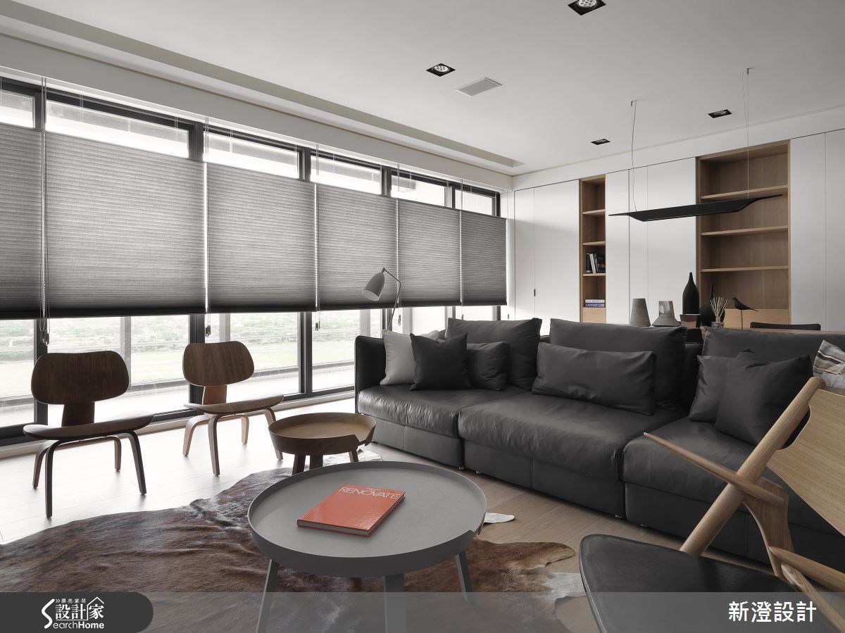 72坪新成屋(5年以下)＿北歐風客廳案例圖片＿新澄設計＿新澄_18之5