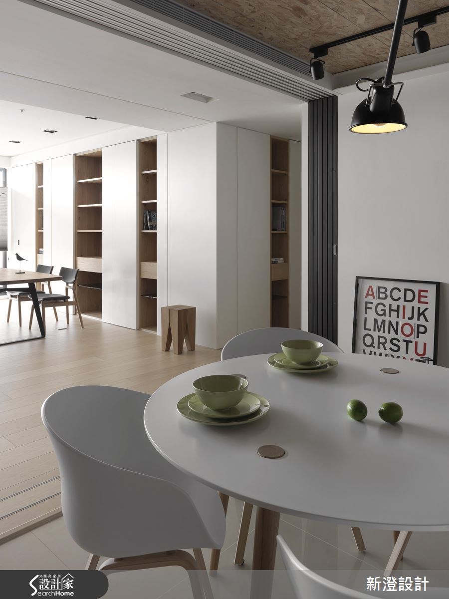 72坪新成屋(5年以下)＿北歐風餐廳案例圖片＿新澄設計＿新澄_18之10