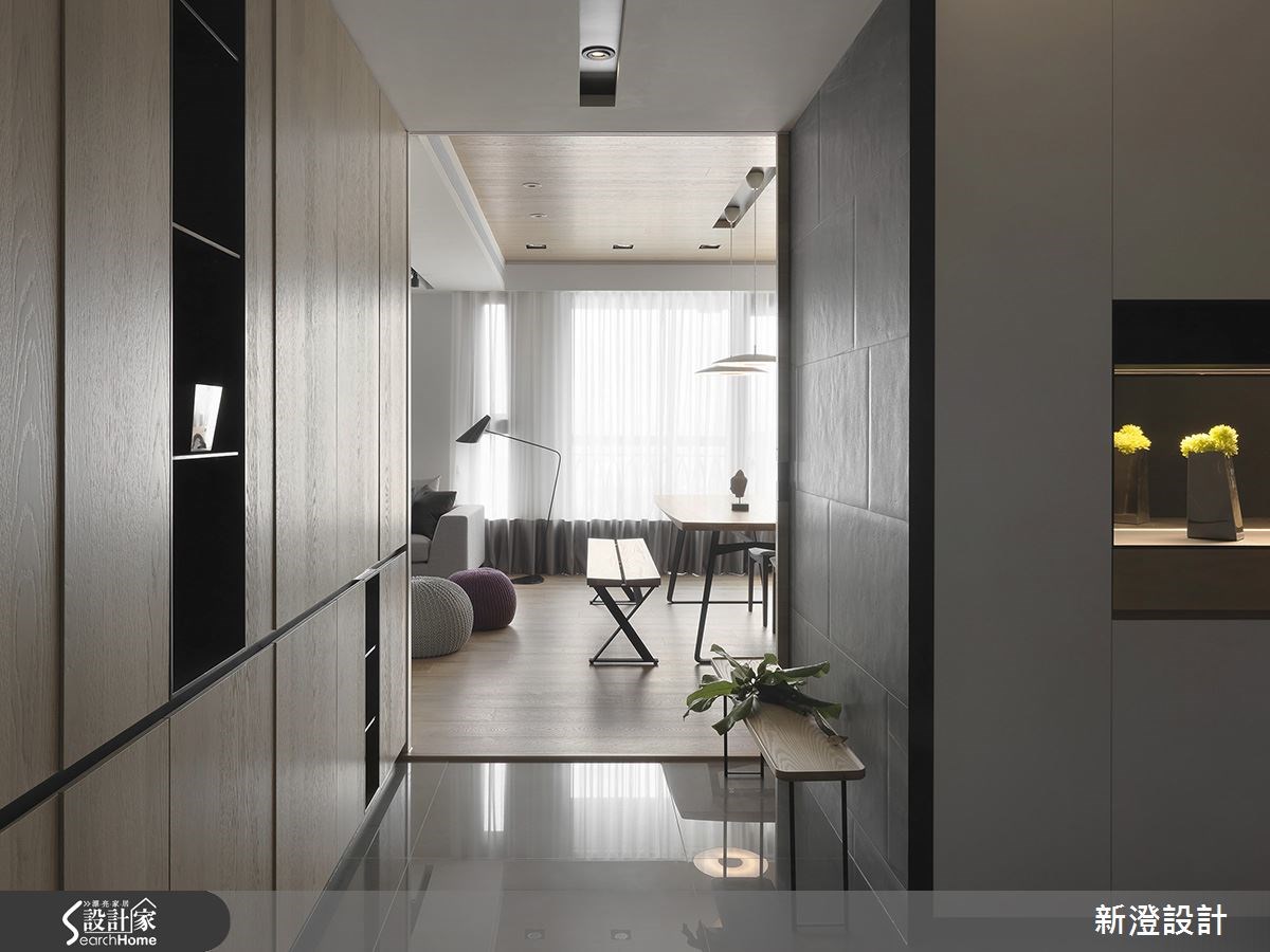52坪預售屋＿北歐風走廊案例圖片＿新澄設計＿新澄_19之2