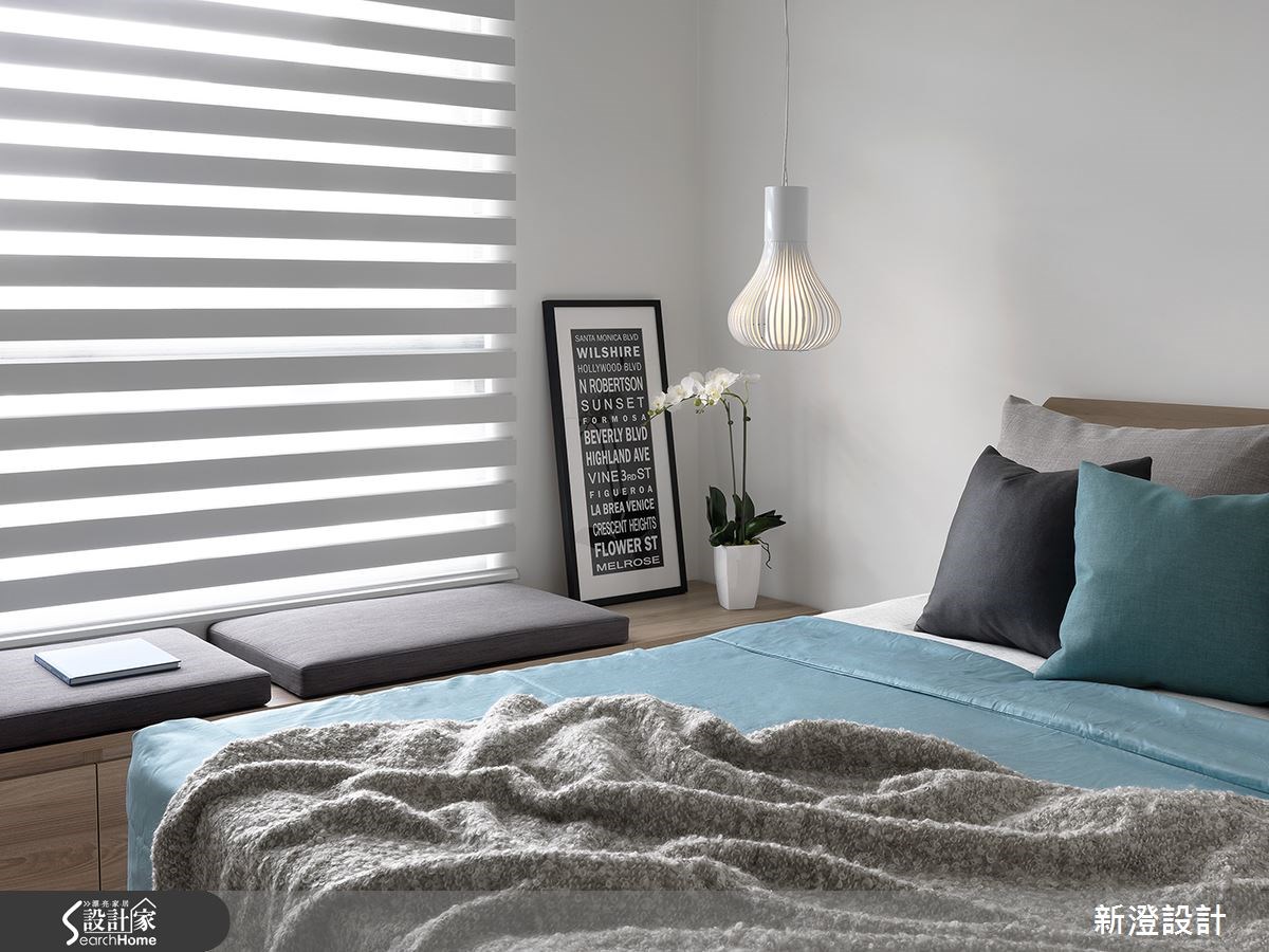 52坪預售屋＿北歐風臥室臥榻案例圖片＿新澄設計＿新澄_19之16