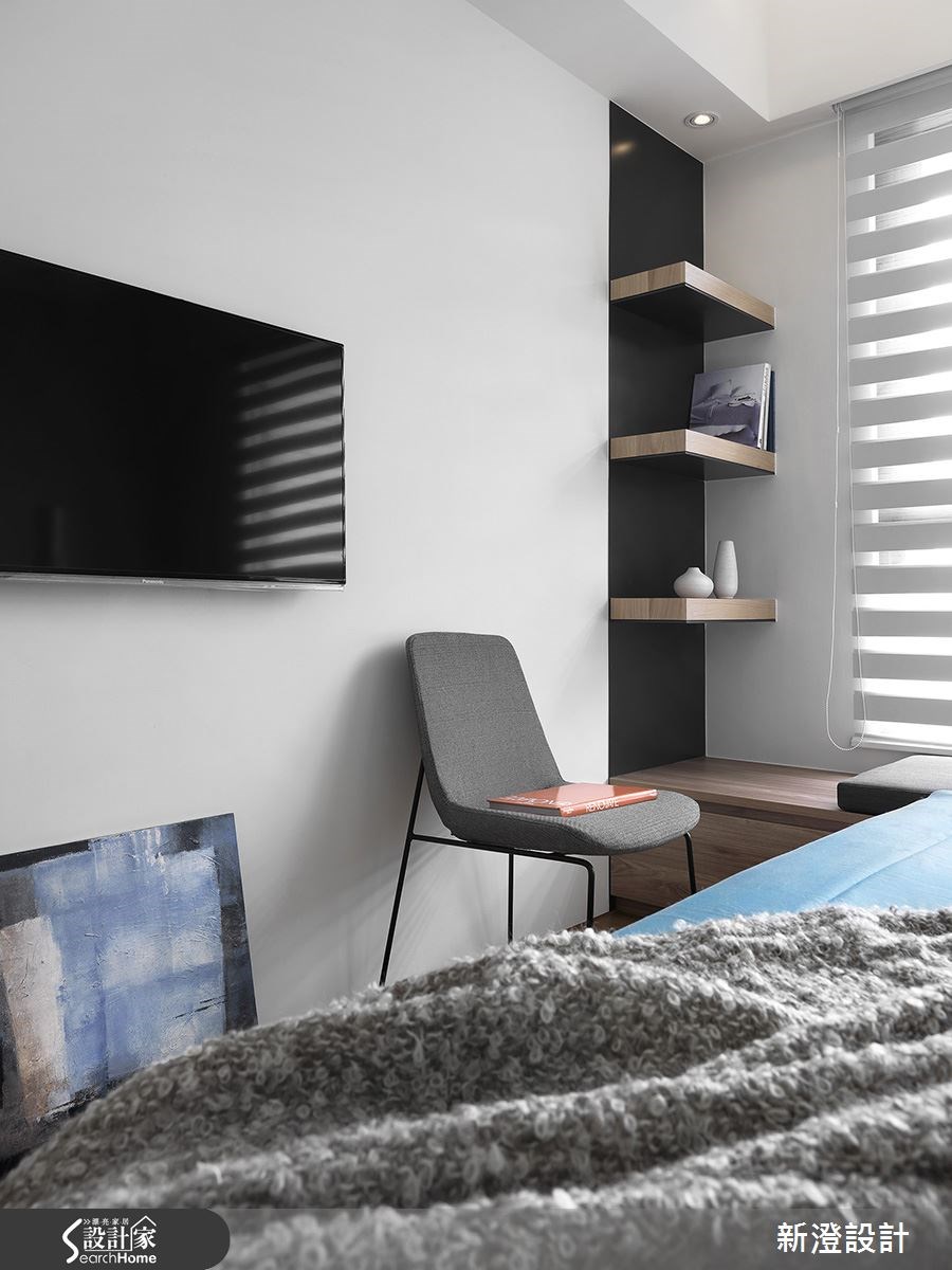 52坪預售屋＿北歐風臥室臥榻案例圖片＿新澄設計＿新澄_19之17