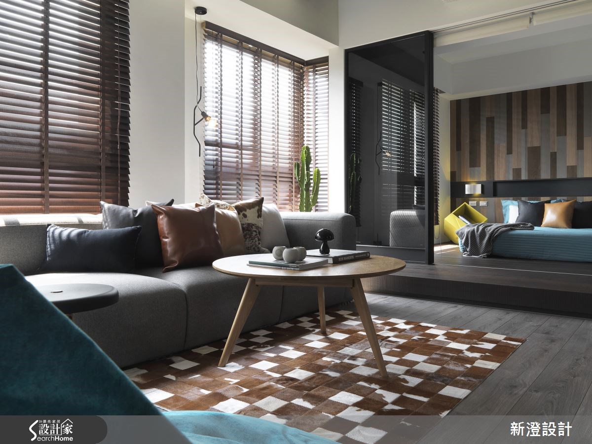 28坪新成屋(5年以下)＿現代風客廳案例圖片＿新澄設計＿新澄_20之4