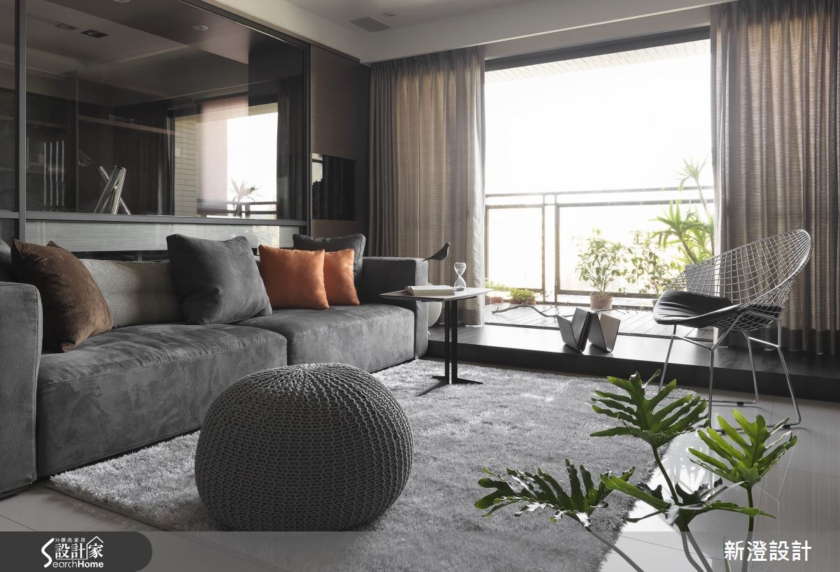 42坪預售屋＿現代風客廳案例圖片＿新澄設計＿新澄_09之1