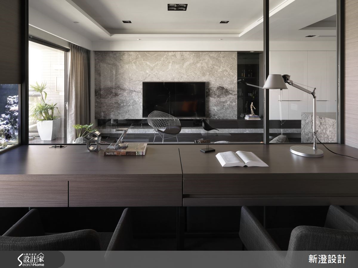 42坪預售屋＿現代風客廳書房案例圖片＿新澄設計＿新澄_09之7