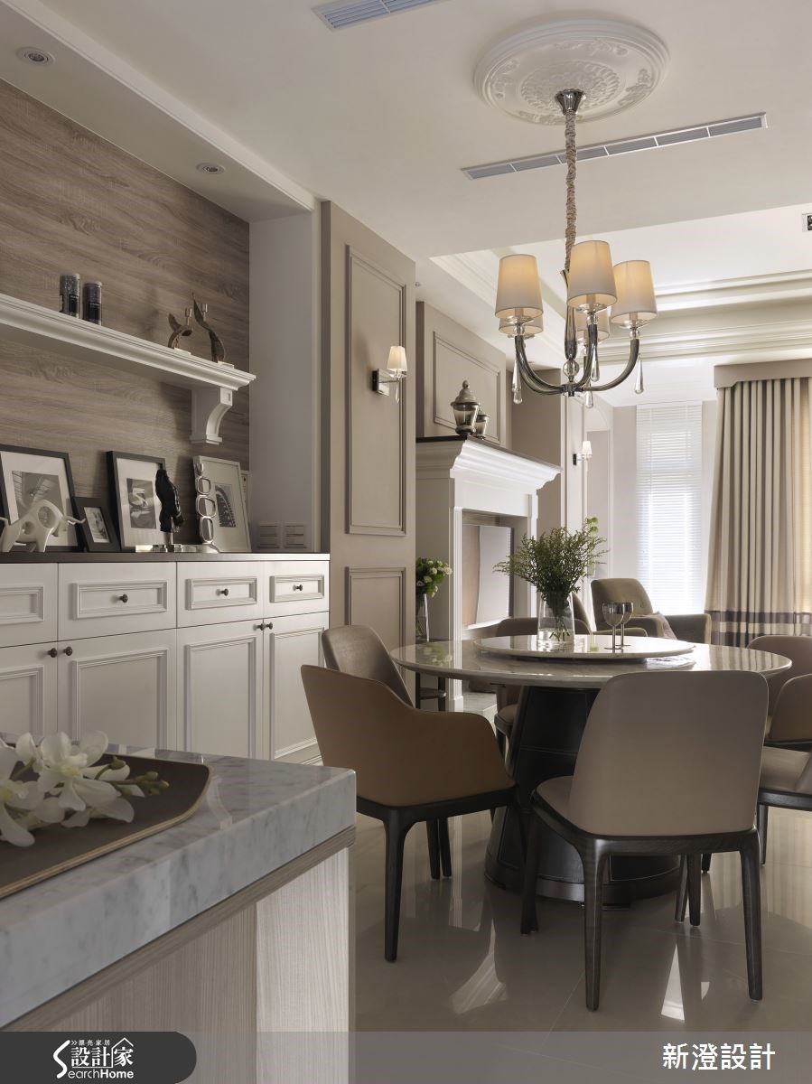 52坪新成屋(5年以下)＿新古典餐廳案例圖片＿新澄設計＿新澄_10之6