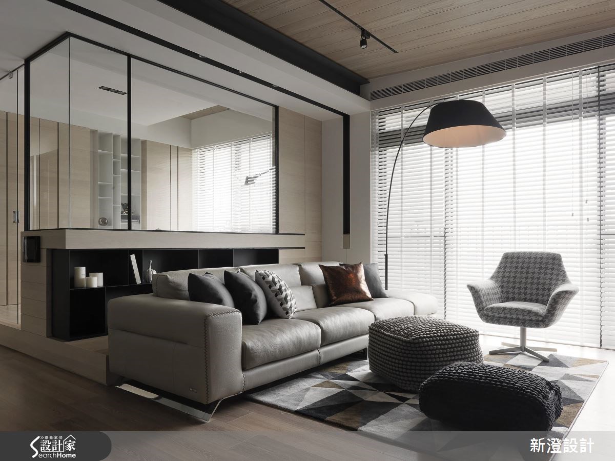52坪新成屋(5年以下)＿現代風客廳案例圖片＿新澄設計＿新澄_36之3