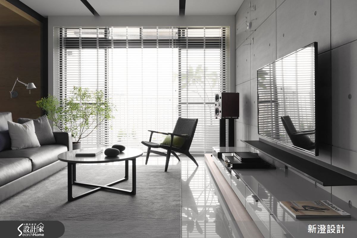 52坪新成屋(5年以下)＿休閒風客廳案例圖片＿新澄設計＿新澄_26之1