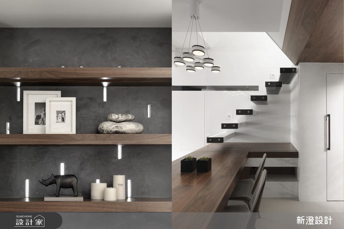 75坪新成屋(5年以下)＿現代風樓梯案例圖片＿新澄設計＿新澄_30之7