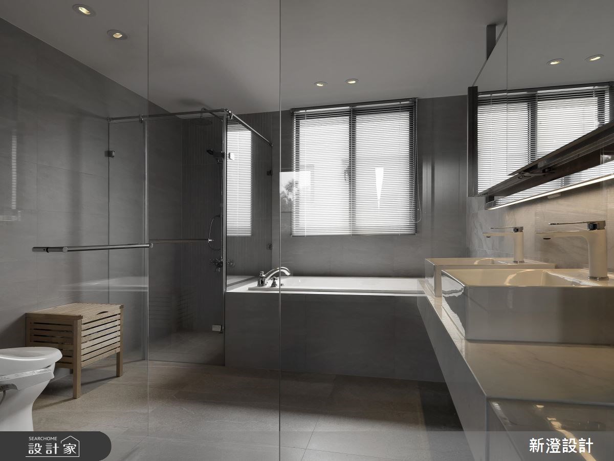 75坪新成屋(5年以下)＿現代風浴室案例圖片＿新澄設計＿新澄_30之13