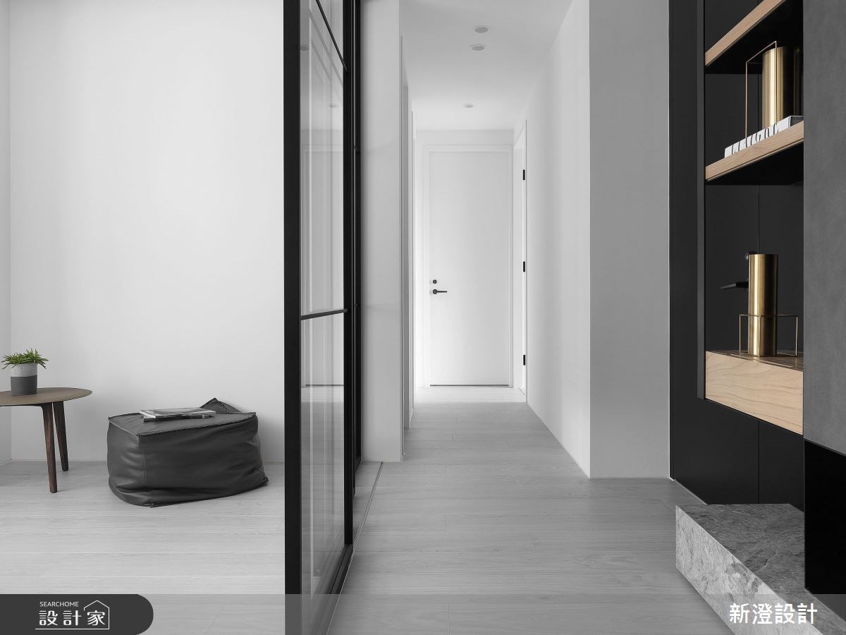 60坪新成屋(5年以下)＿現代風走廊案例圖片＿新澄設計＿新澄_31之15