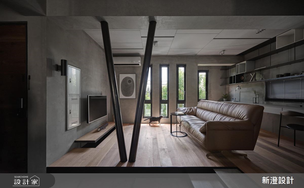32坪老屋(16~30年)＿現代風客廳案例圖片＿新澄設計＿新澄_34之2