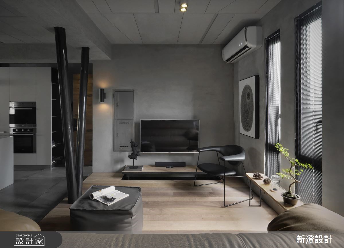 32坪老屋(16~30年)＿現代風客廳案例圖片＿新澄設計＿新澄_34之3