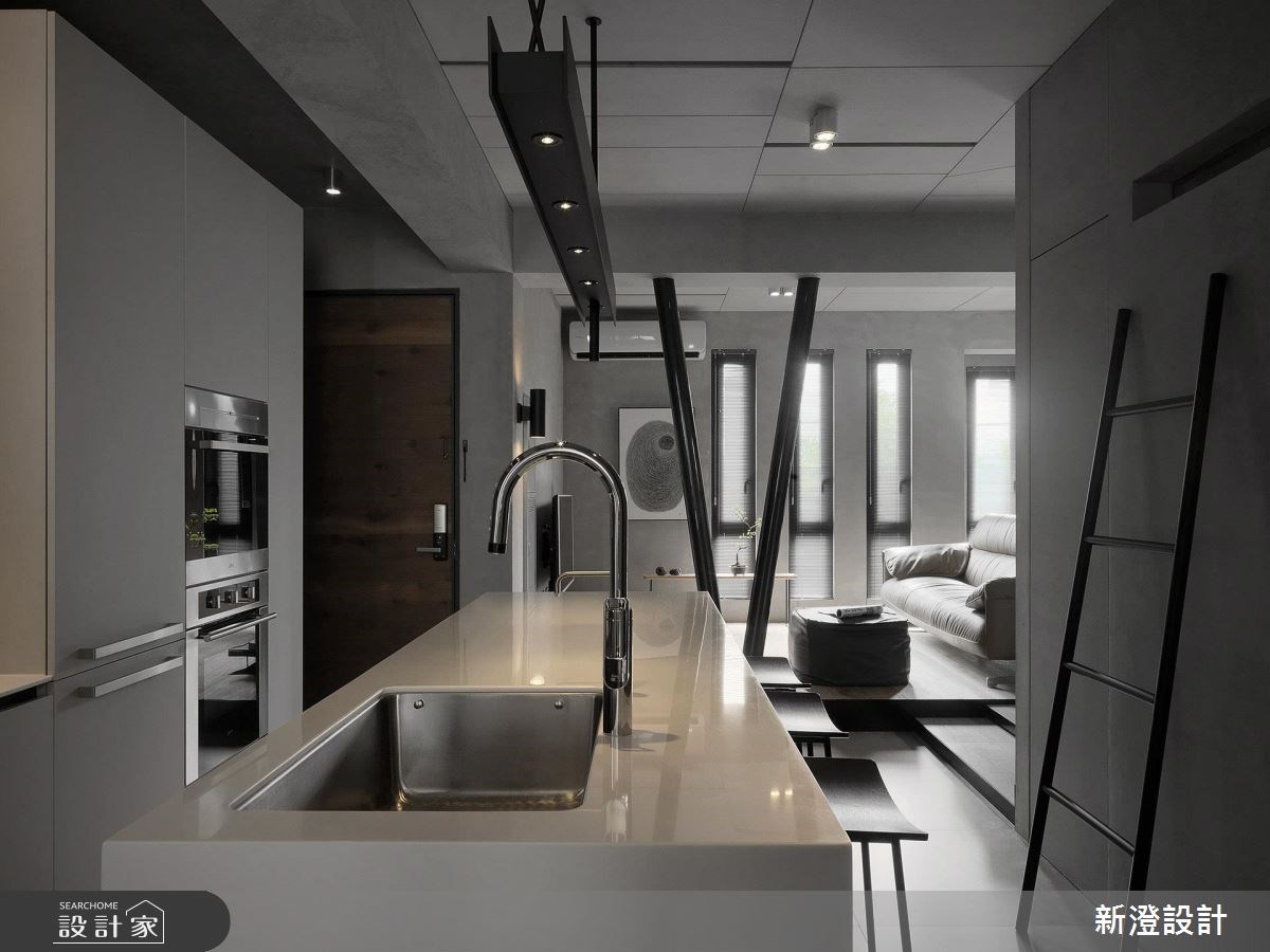 32坪老屋(16~30年)＿現代風吧檯案例圖片＿新澄設計＿新澄_34之7