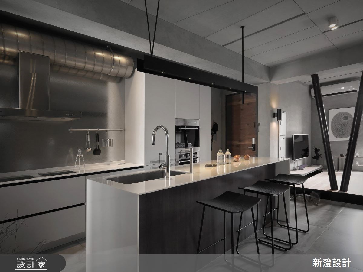 32坪老屋(16~30年)＿現代風吧檯案例圖片＿新澄設計＿新澄_34之8