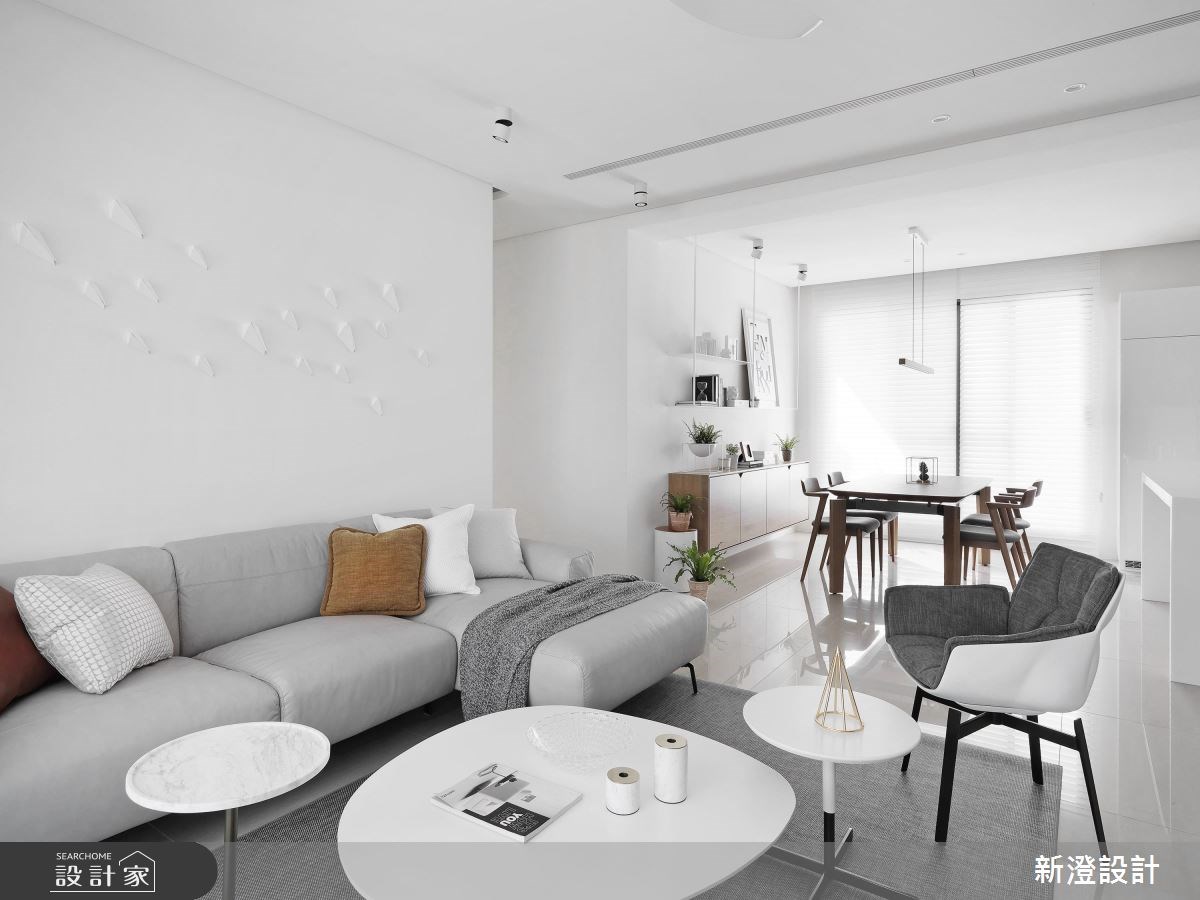 47坪新成屋(5年以下)＿北歐風客廳案例圖片＿新澄設計＿新澄_35之1