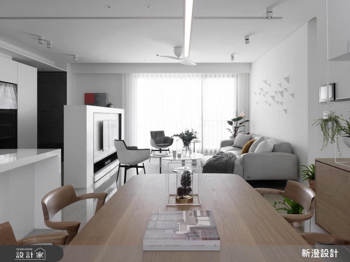47坪新成屋(5年以下)＿北歐風餐廳案例圖片＿新澄設計＿新澄_35之8