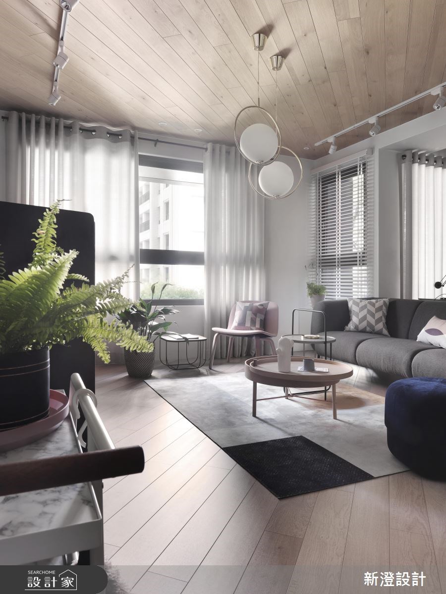 25坪新成屋(5年以下)＿北歐風客廳案例圖片＿新澄設計＿新澄_39之1