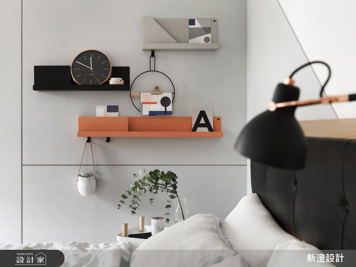 25坪新成屋(5年以下)＿北歐風臥室案例圖片＿新澄設計＿新澄_39之20