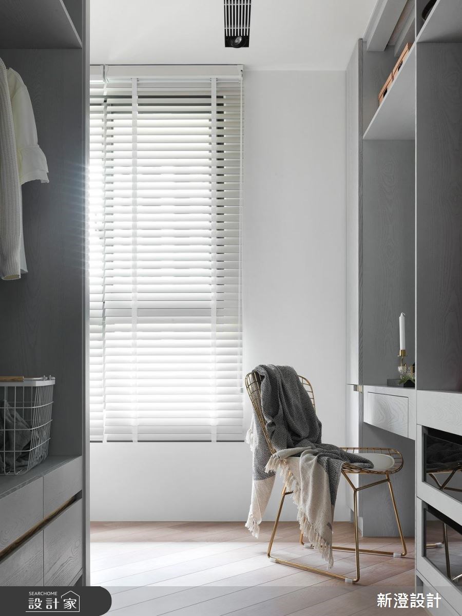 25坪新成屋(5年以下)＿北歐風更衣間案例圖片＿新澄設計＿新澄_39之23