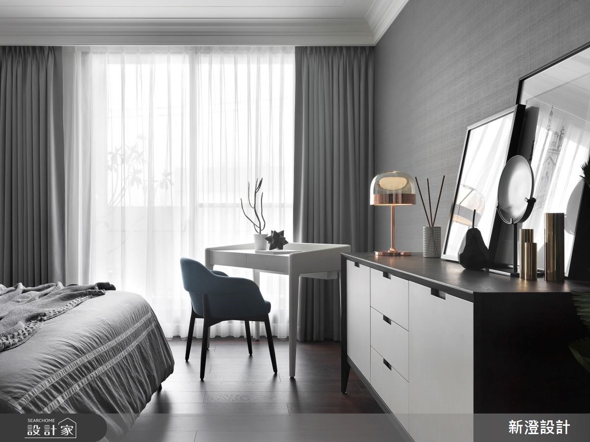 65坪新成屋(5年以下)＿美式風臥室案例圖片＿新澄設計＿新澄_43之18