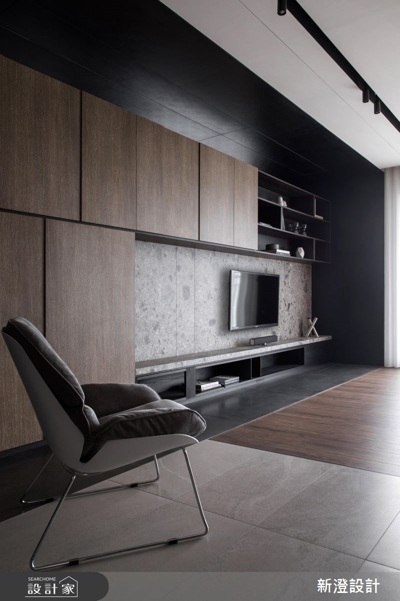 42坪新成屋(5年以下)＿現代風客廳案例圖片＿新澄設計＿新澄_45之6