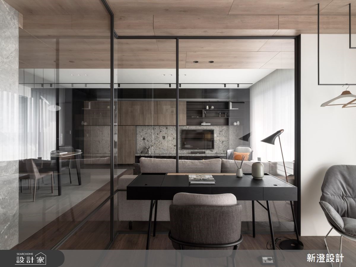 42坪新成屋(5年以下)＿現代風書房案例圖片＿新澄設計＿新澄_45之10