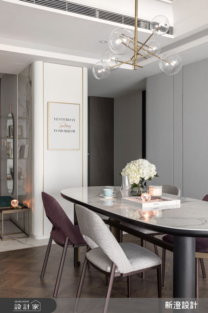 27坪新成屋(5年以下)＿美式風餐廳案例圖片＿新澄設計＿新澄_46之3
