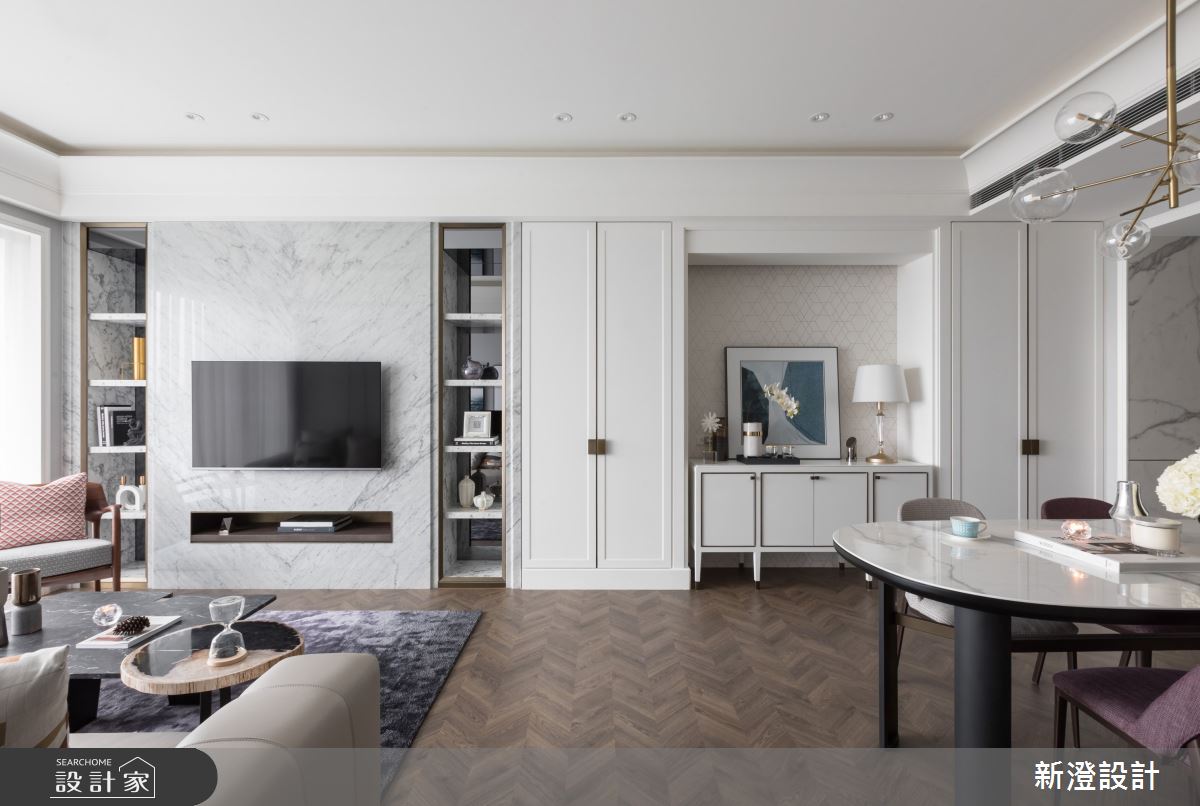 27坪新成屋(5年以下)＿美式風客廳餐廳案例圖片＿新澄設計＿新澄_46之9