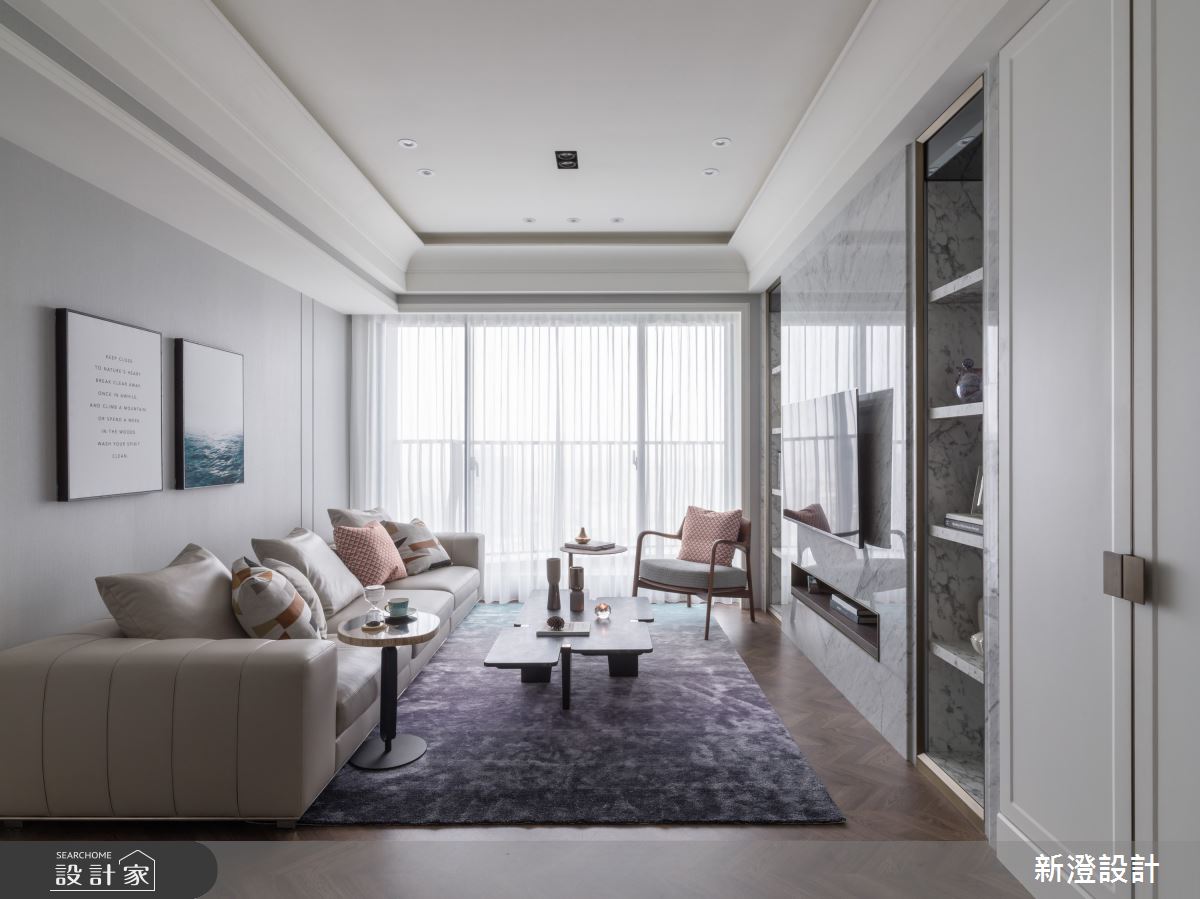 27坪新成屋(5年以下)＿美式風客廳案例圖片＿新澄設計＿新澄_46之10