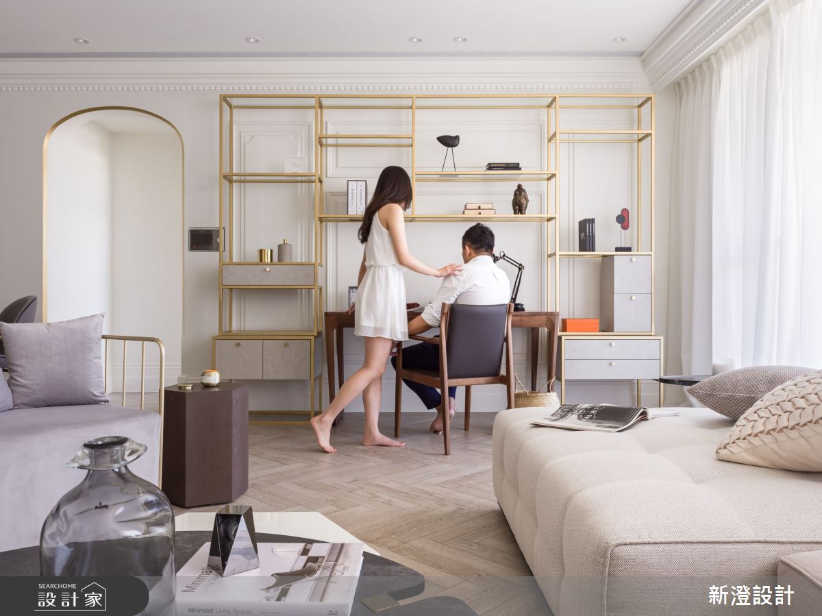 35坪新成屋(5年以下)＿美式風工作區案例圖片＿新澄設計＿新澄_47之8