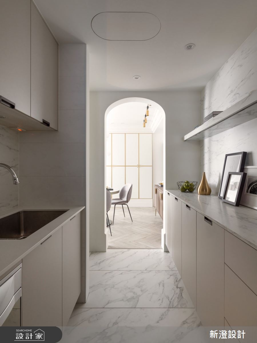 35坪新成屋(5年以下)＿美式風廚房案例圖片＿新澄設計＿新澄_47之14