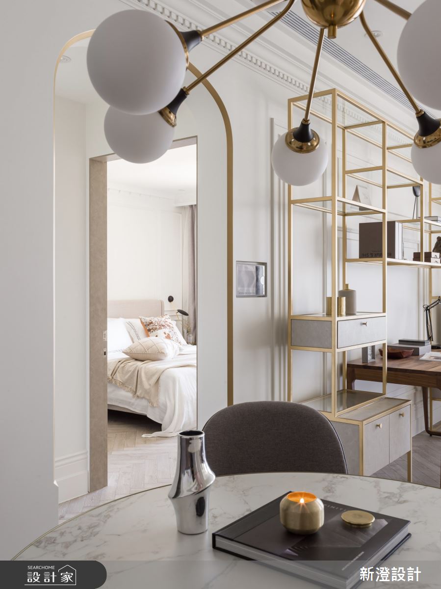 35坪新成屋(5年以下)＿美式風餐廳臥室案例圖片＿新澄設計＿新澄_47之16