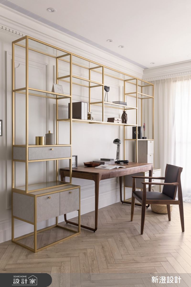 35坪新成屋(5年以下)＿美式風工作區案例圖片＿新澄設計＿新澄_47之9