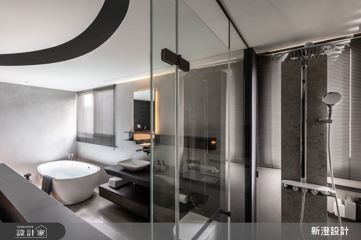 35坪新成屋(5年以下)＿現代風浴室案例圖片＿新澄設計＿新澄_50之24