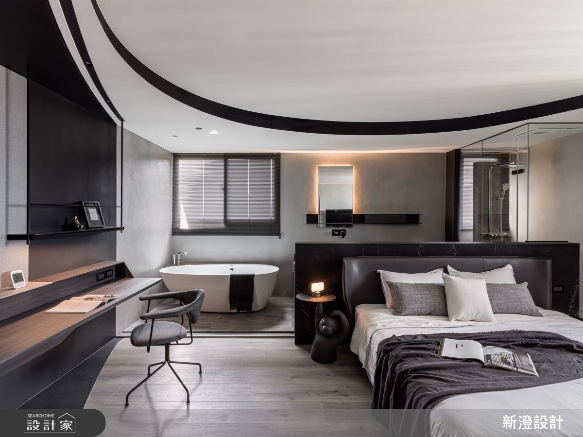 35坪新成屋(5年以下)＿現代風臥室案例圖片＿新澄設計＿新澄_50之22