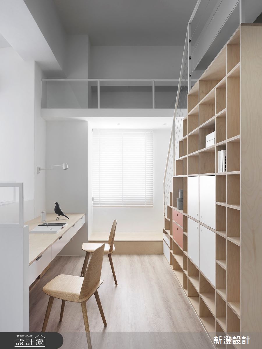 45坪老屋(16~30年)＿北歐風書房案例圖片＿新澄設計＿新澄_53之12