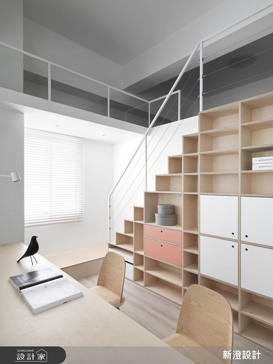 45坪老屋(16~30年)＿北歐風書房案例圖片＿新澄設計＿新澄_53之13