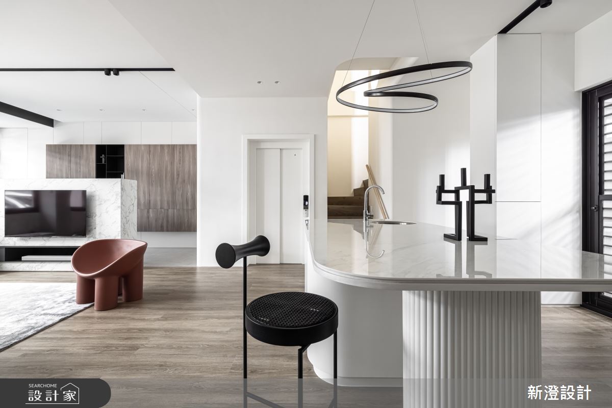 60坪新成屋(5年以下)＿現代風餐廳案例圖片＿新澄設計＿新澄_56之1