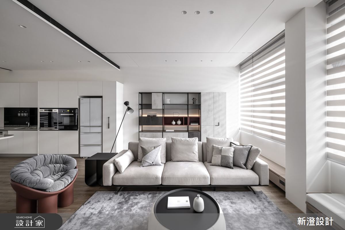 60坪新成屋(5年以下)＿現代風客廳案例圖片＿新澄設計＿新澄_56之7