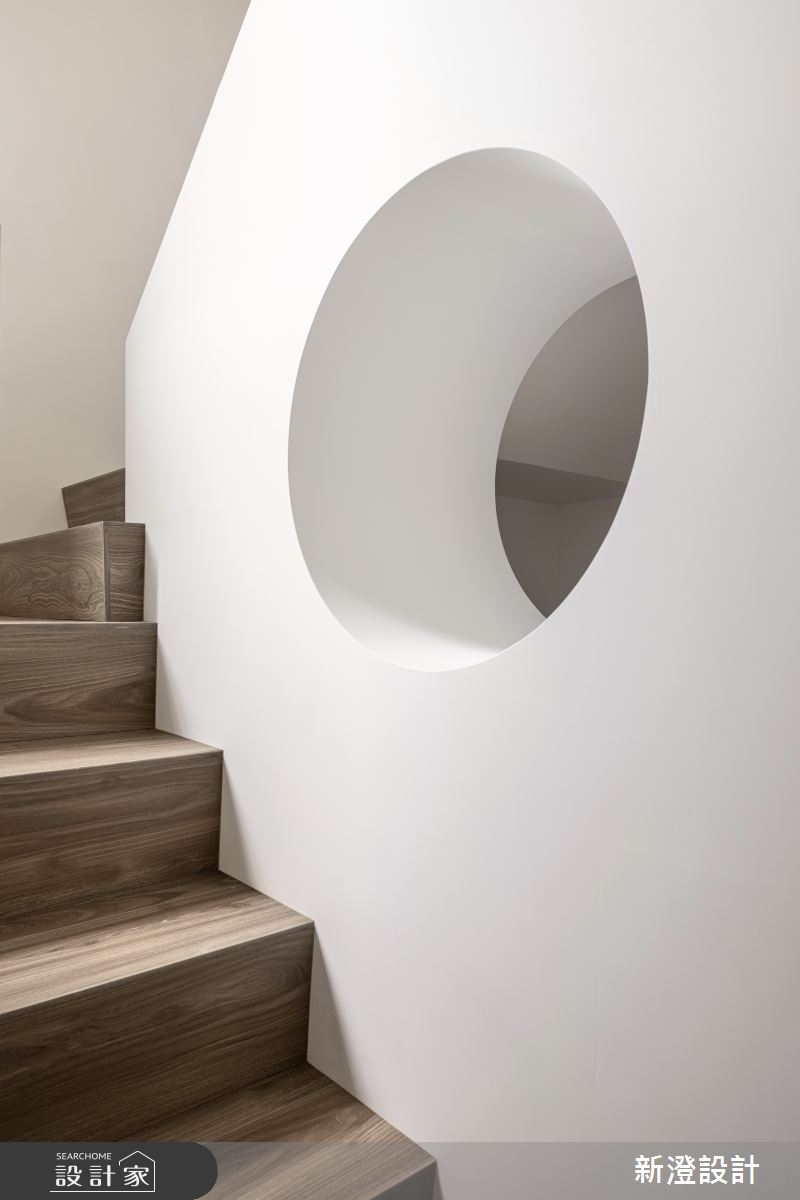 60坪新成屋(5年以下)＿現代風樓梯案例圖片＿新澄設計＿新澄_56之17