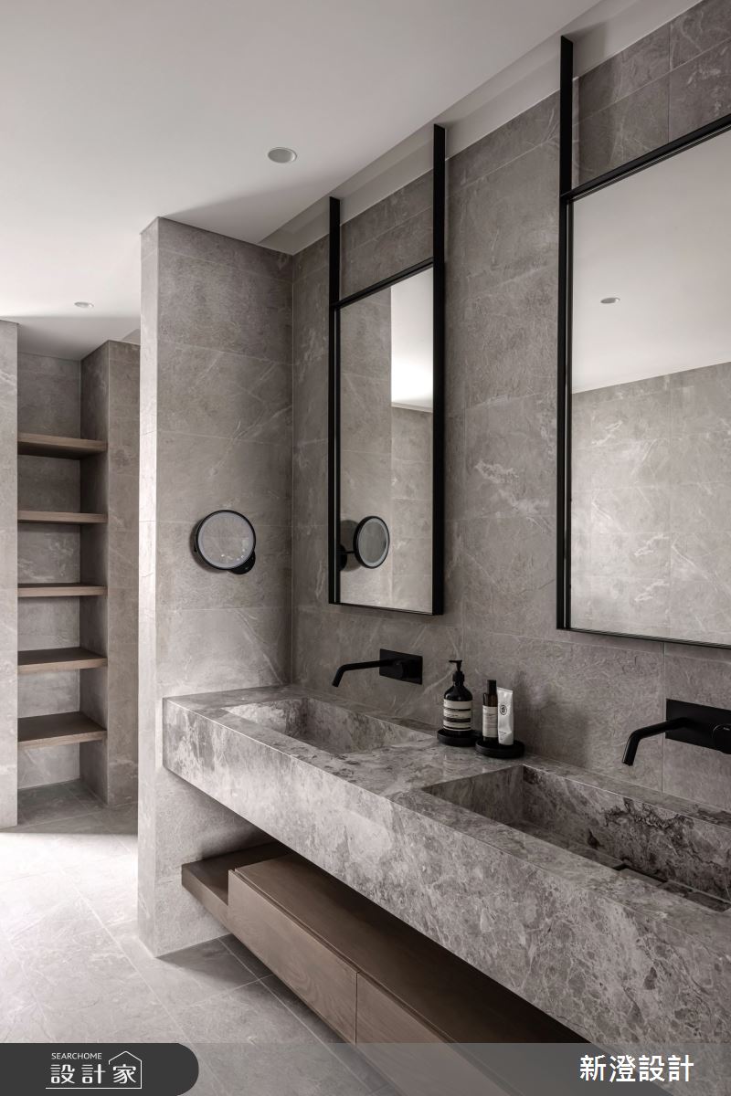 60坪新成屋(5年以下)＿現代風浴室案例圖片＿新澄設計＿新澄_56之20