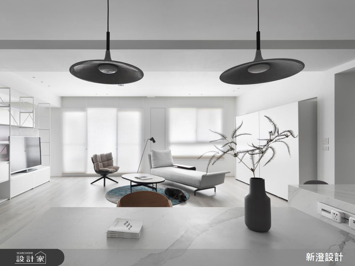 39坪新成屋(5年以下)＿現代風客廳案例圖片＿新澄設計＿新澄_58之4