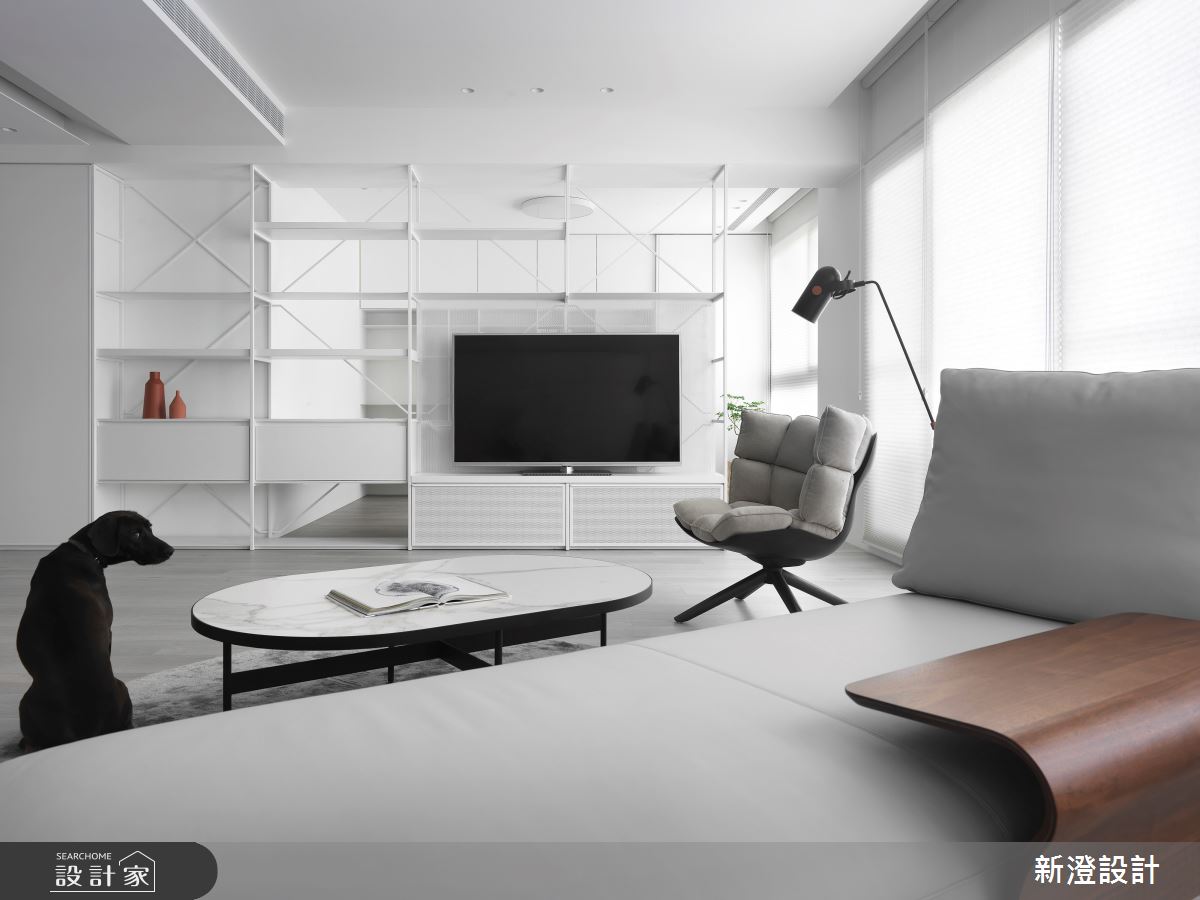 39坪新成屋(5年以下)＿現代風客廳案例圖片＿新澄設計＿新澄_58之8