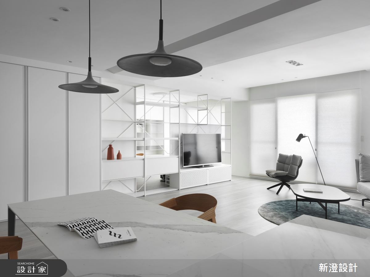 39坪新成屋(5年以下)＿現代風客廳案例圖片＿新澄設計＿新澄_58之11