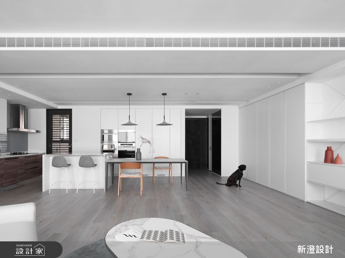 39坪新成屋(5年以下)＿現代風餐廳廚房案例圖片＿新澄設計＿新澄_58之18