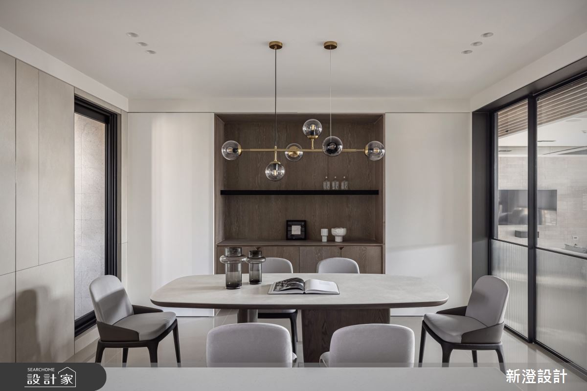 48坪新成屋(5年以下)＿現代風餐廳案例圖片＿新澄設計＿新澄_59之12